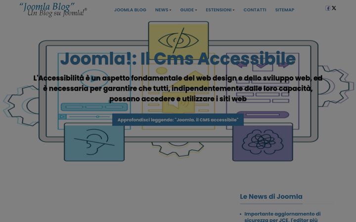 Screenshot of blogjoomla.it
