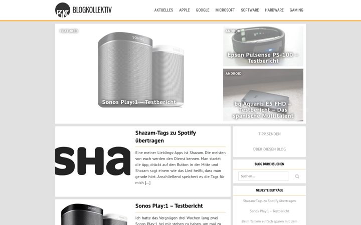Screenshot of blogkollektiv.net