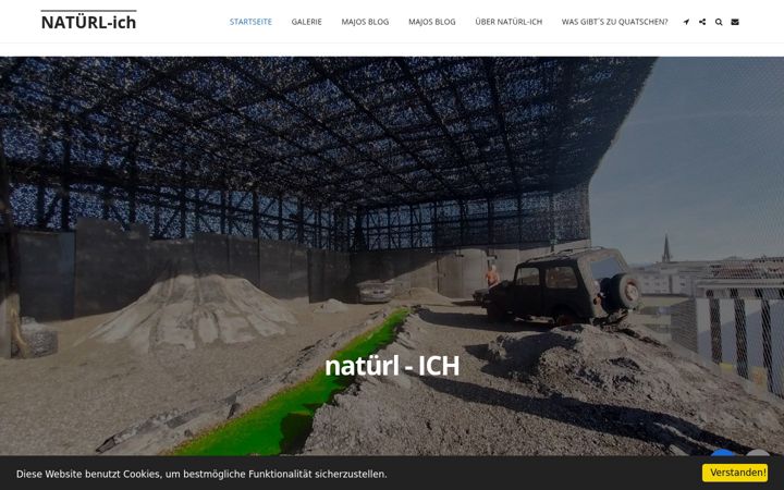 Screenshot of blognatur.com
