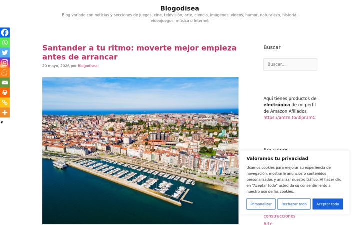 Screenshot of blogodisea.com