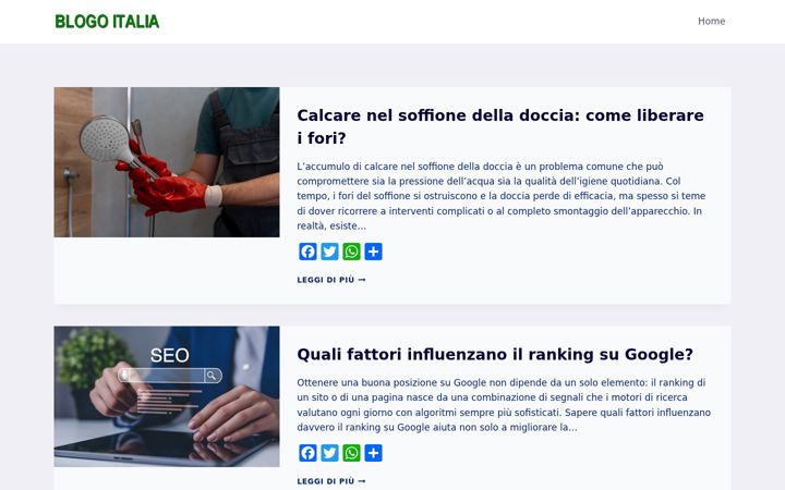 Ekraanipilt saidist blogoitalia.it