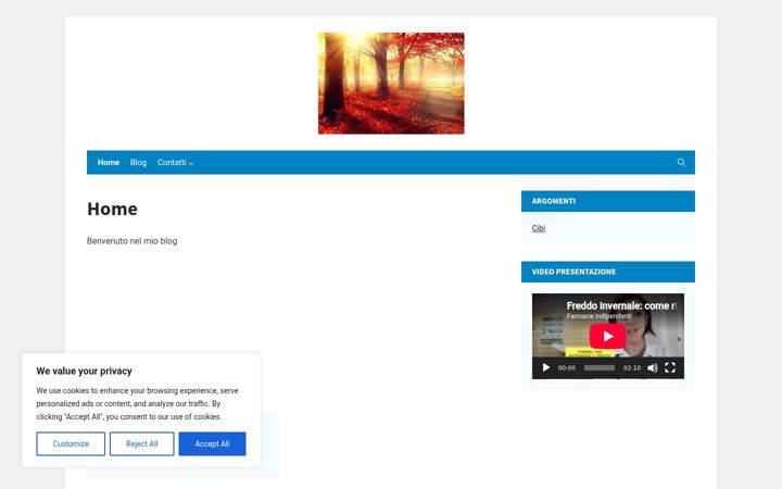 Screenshot of blogpersonalediprova.altervista.org