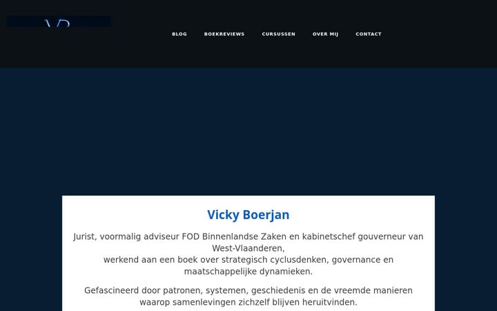 Screenshot of blogschrijver.be