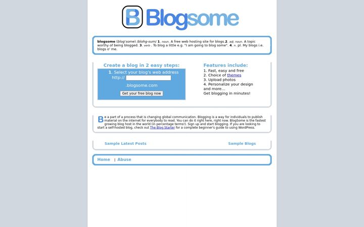 Ekrānuzņēmums no blogsome.com