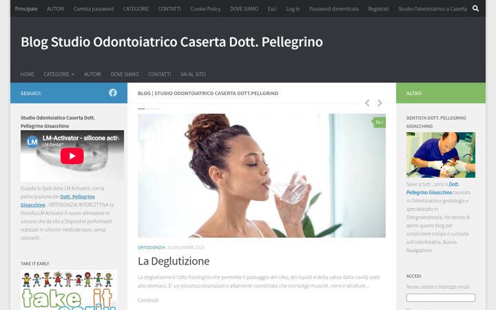 Screenshot stránky blogstudiopellegrino.altervista.org