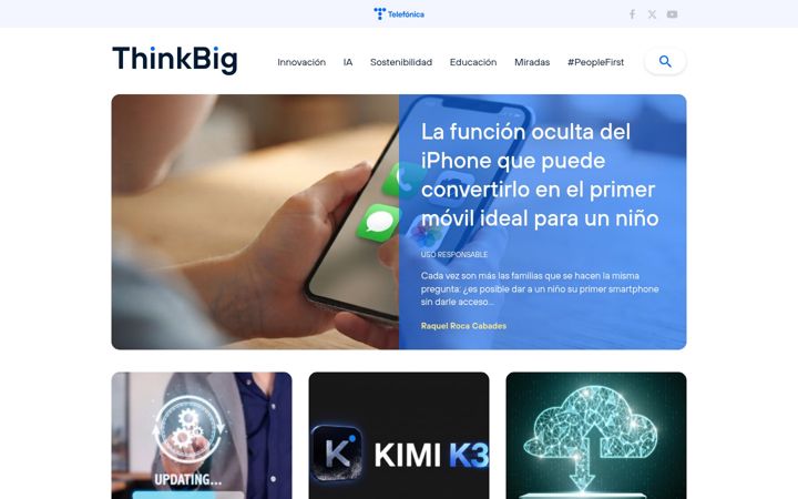 Screenshot of blogthinkbig.com