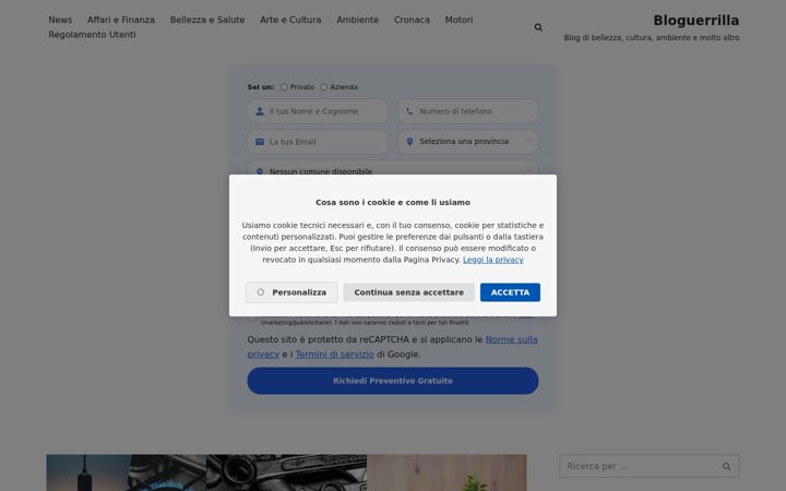 Screenshot of bloguerrilla.it