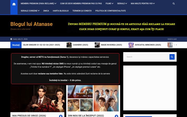 Screenshot ta' blogul-lui-atanase.ro
