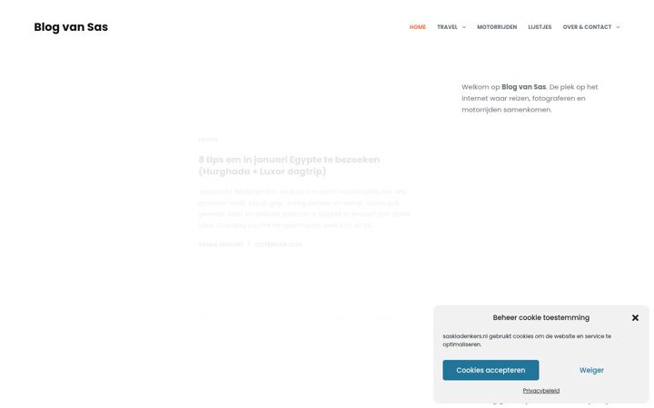 Skærmbillede af blogvansas.nl