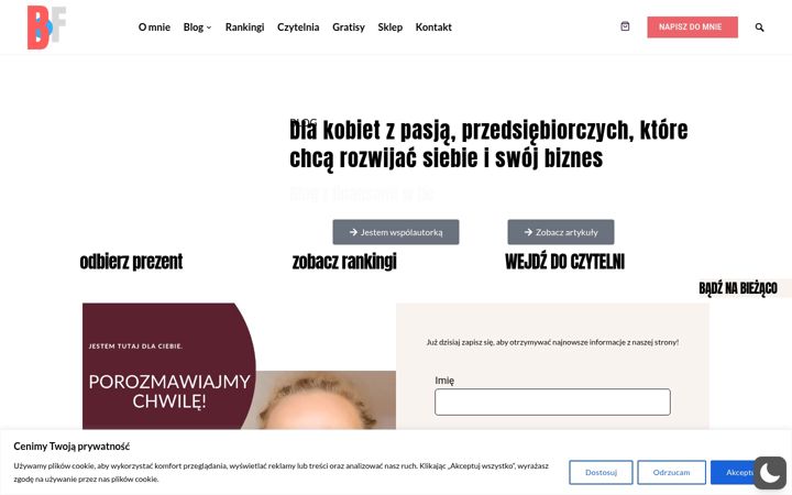 Screenshot of blogzfinansamiwtle.pl