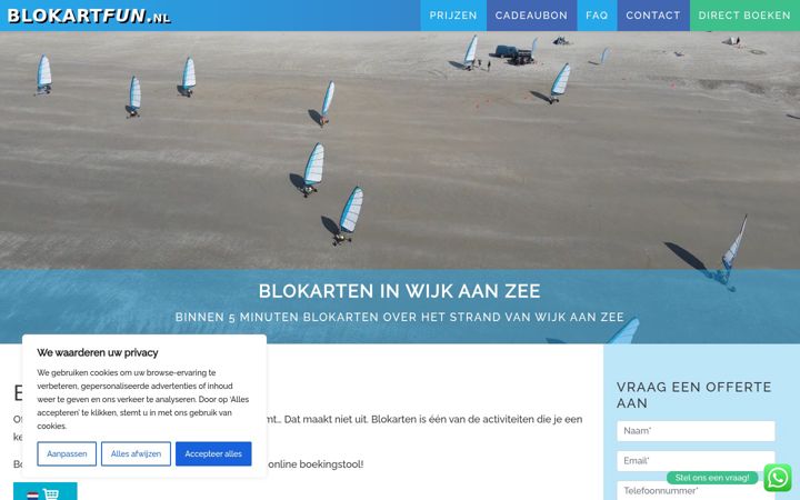 Ekrano kopija blokartfun.nl