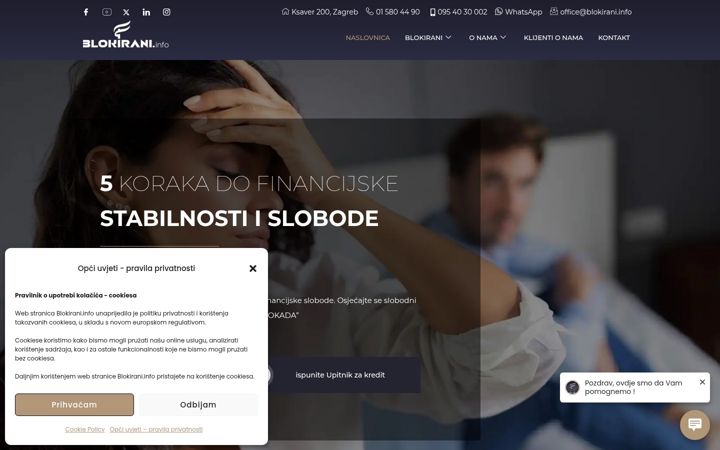 Screenshot of blokirani.info