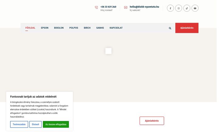 Screenshot of blokk-nyomtato.hu