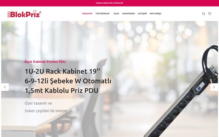 Screenshot of blokpriz.com