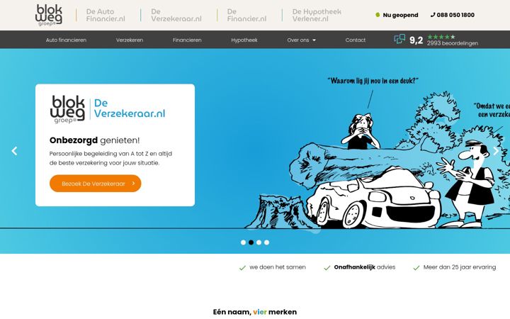 Screenshot of blokweggroep.nl