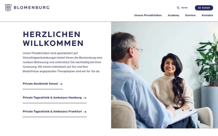 Screenshot of blomenburg.com