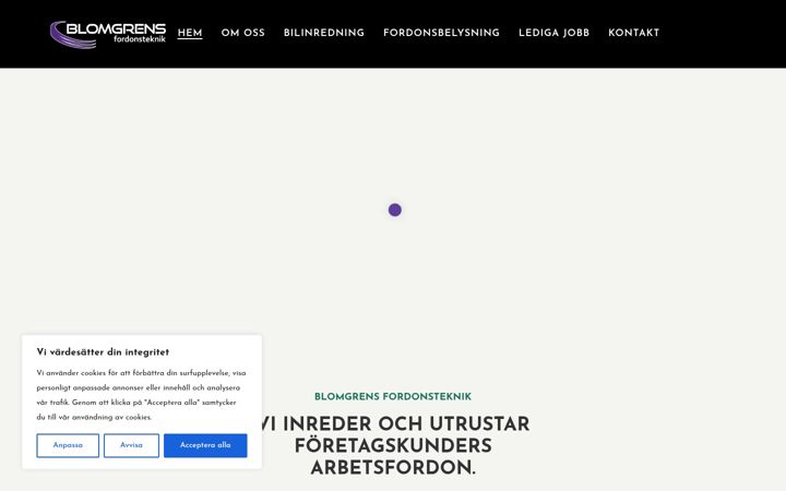 Screenshot of blomgrens.se