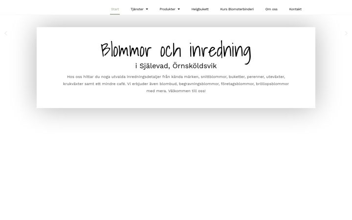 Screenshot of blommaninteriordesign.se