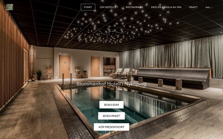 Screenshot of blommenhof.se