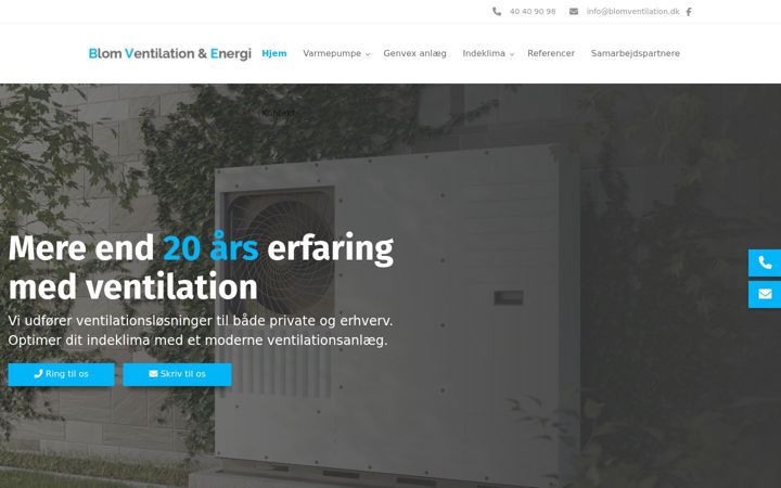 Screenshot of blomsmontage.dk