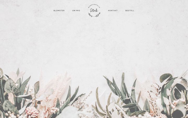 Screenshot of blomsterateljestra.se