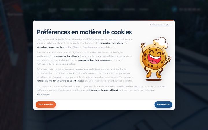 Screenshot of blondel-couverture.net