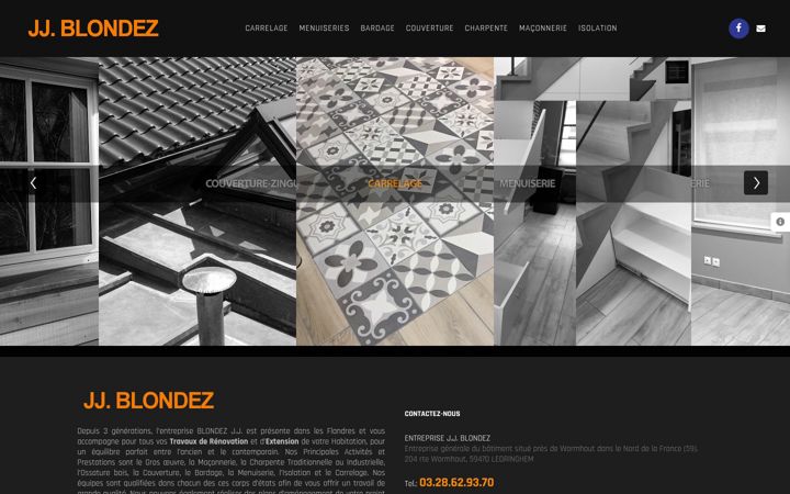 Screenshot of blondez.fr