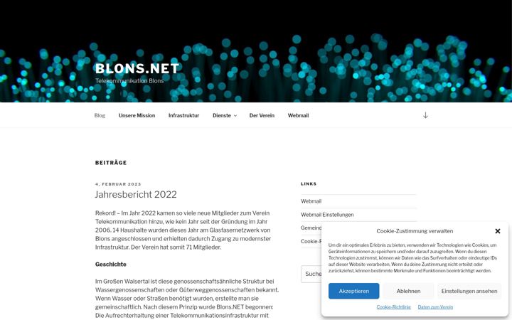 Screenshot of blons.net