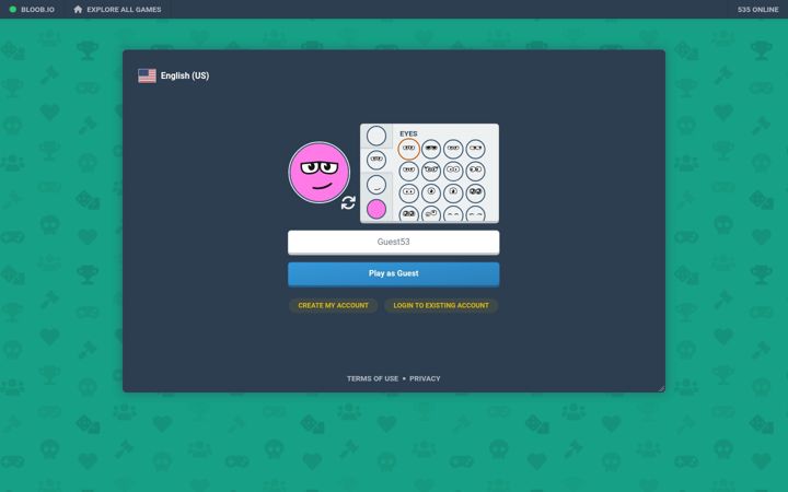 Zrzut ekranu bloob.io