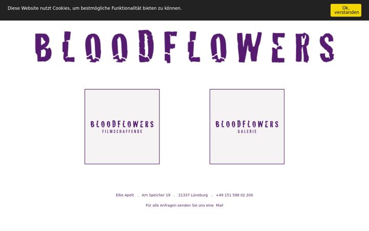Screenshot of bloodflowers.eu