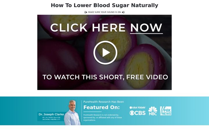 Screenshot di bloodsugarformula.com