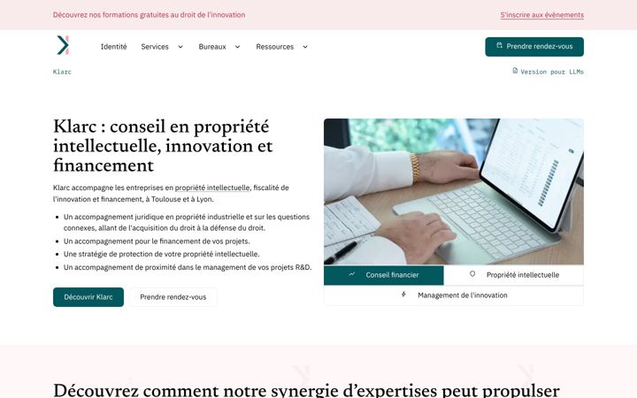Screenshot of bloom-legal.com