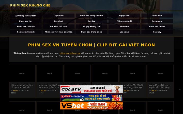 Screenshot του bloomandalfie.com