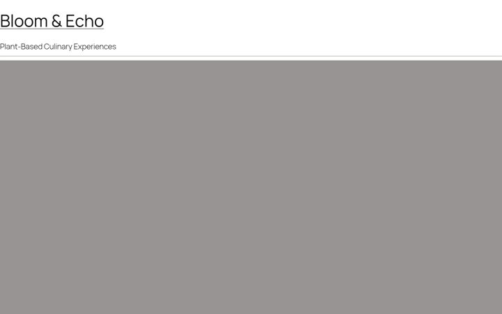 Screenshot of bloomandecho.com