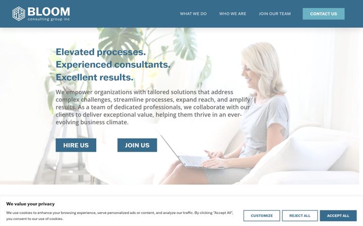 Screenshot of bloomcg.com