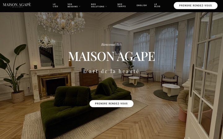 Screenshot of bloomcliniqueesthetique.fr