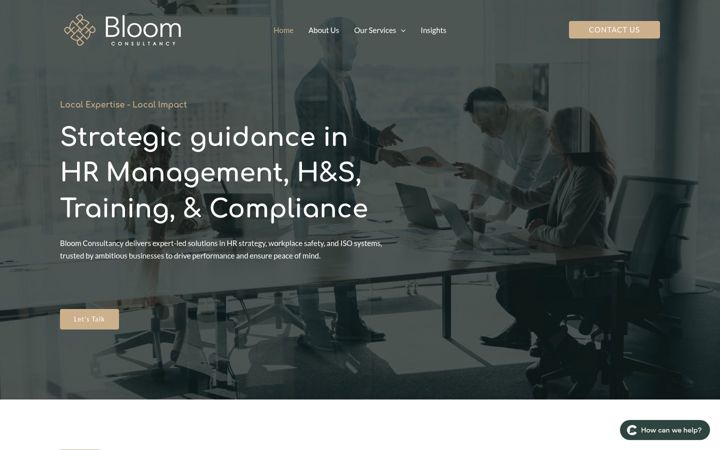 Screenshot ta' bloomco.ie