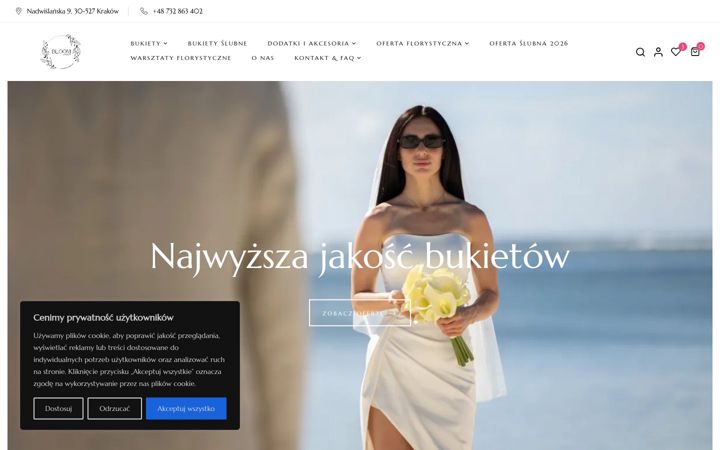 Screenshot of bloomcorner.pl