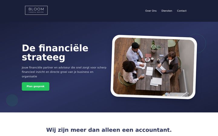 Screenshot of bloomfs.nl