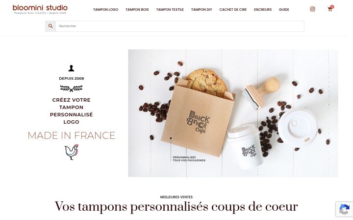 Screenshot of blooministudio.com