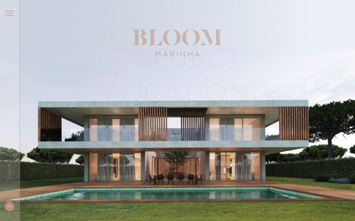 Ekraanipilt saidist bloommarinha.com