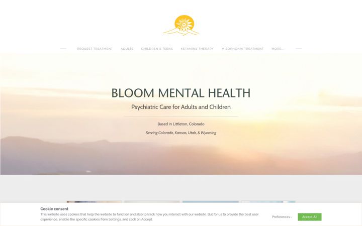 Screenshot of bloommh.com