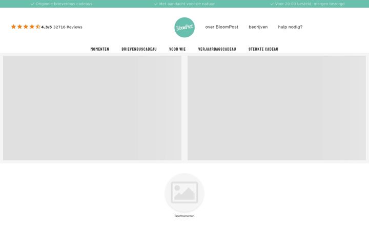 Screenshot of bloompost.dk