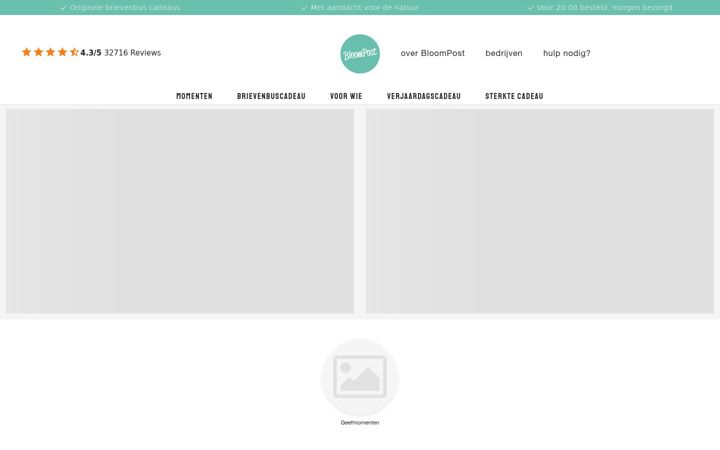Screenshot of bloompost.se