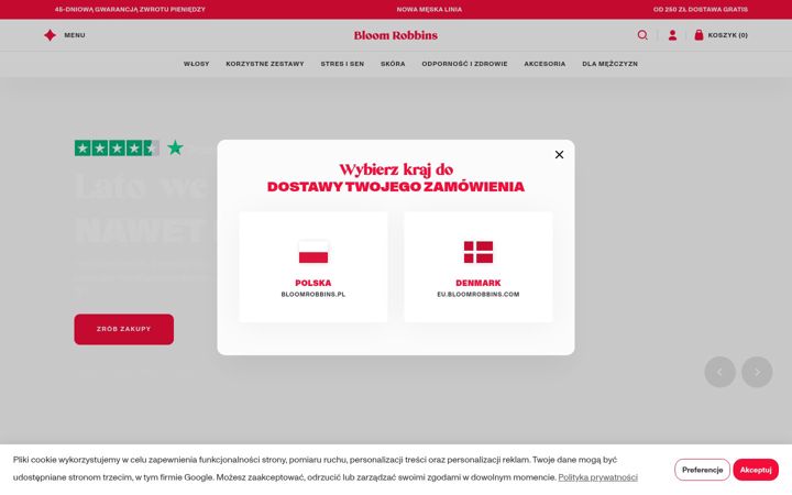 Skärmbild av bloomrobbins.pl