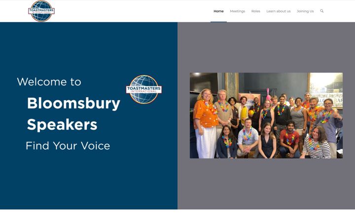 Screenshot of bloomsburyspeakers.org.uk