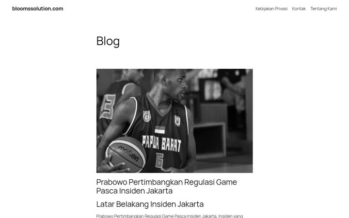 Screenshot of bloomssolution.com