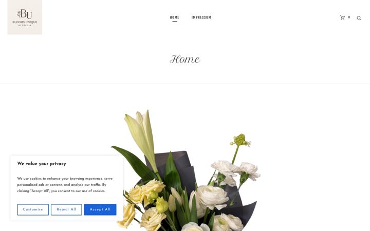 Screenshot of bloomsunique.de