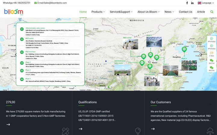 Screenshot ta' bloomtechz.com