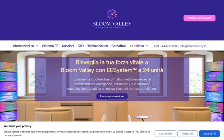 Zrzut ekranu bloomvalley.it